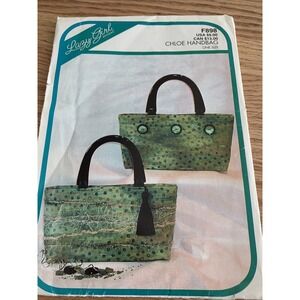 Sewing Pattern Lazy Girl F898 Chloe Handbag purse arm bag Embellished